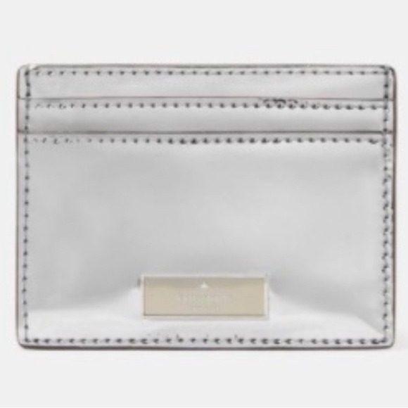 kate spade Handbags - Kate Spade Bridget Slim Card Holder (Style KM559) Color: Mirror Metallic - NWT